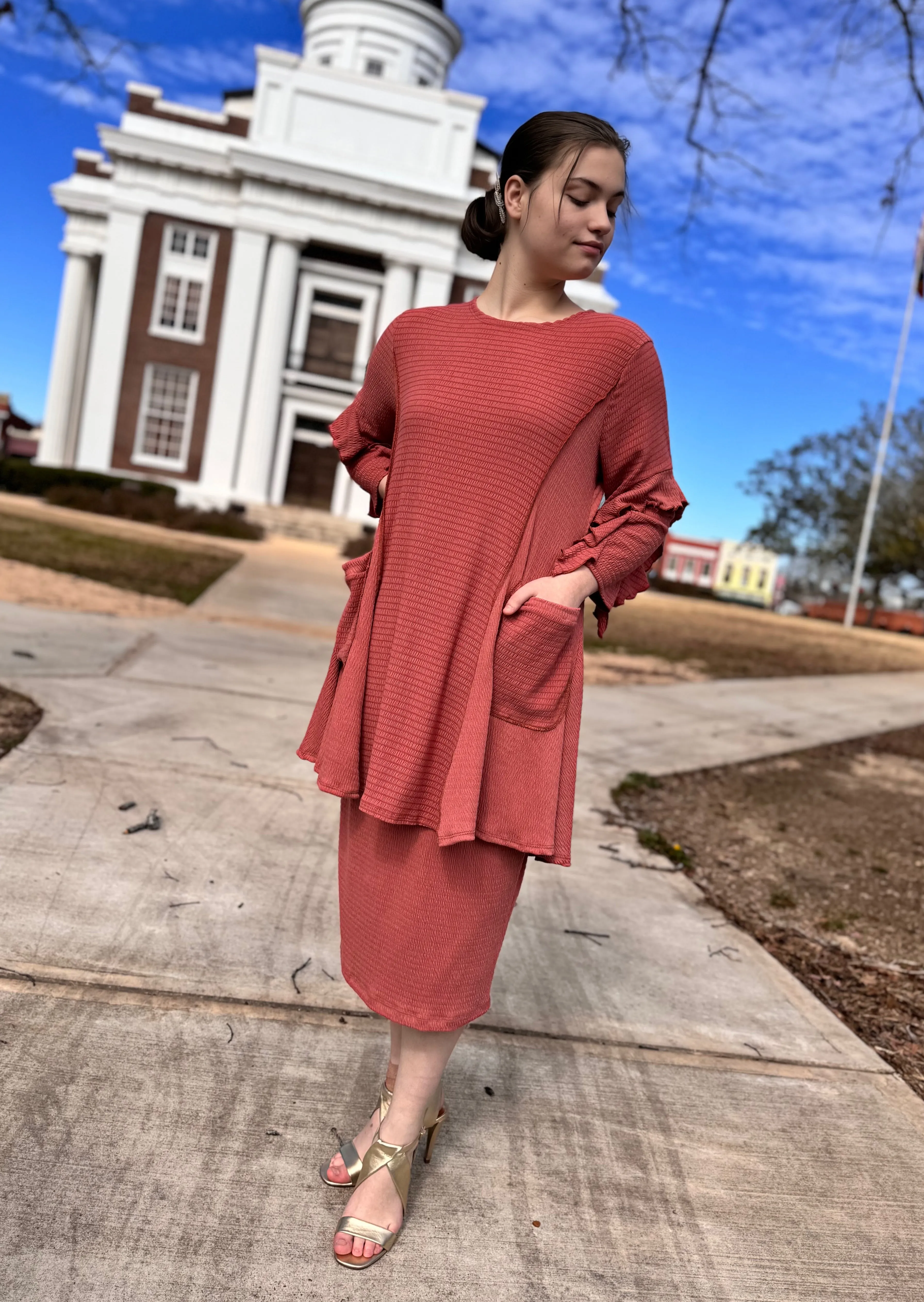 Abby Smocked Tunic