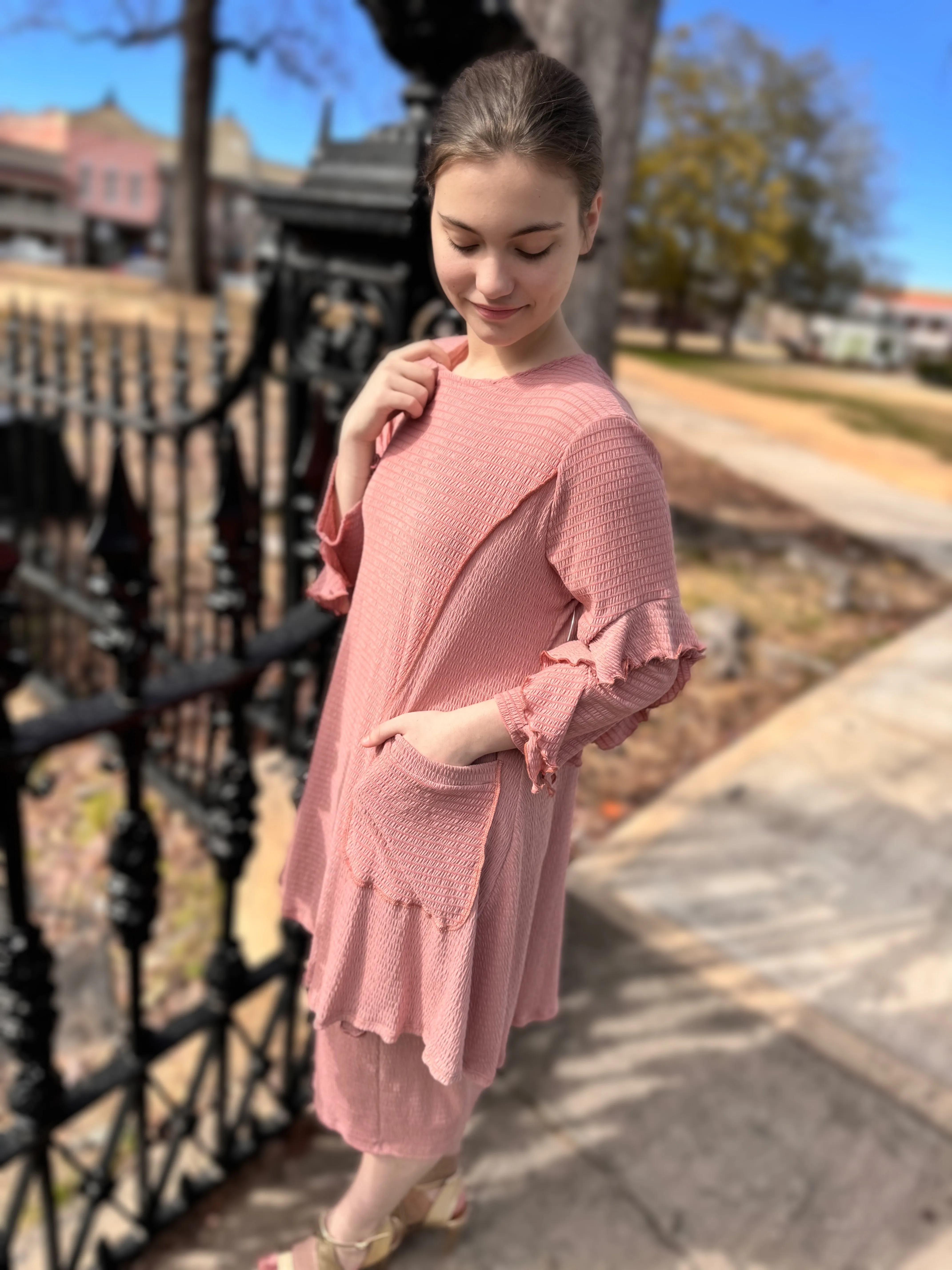 Abby Smocked Tunic