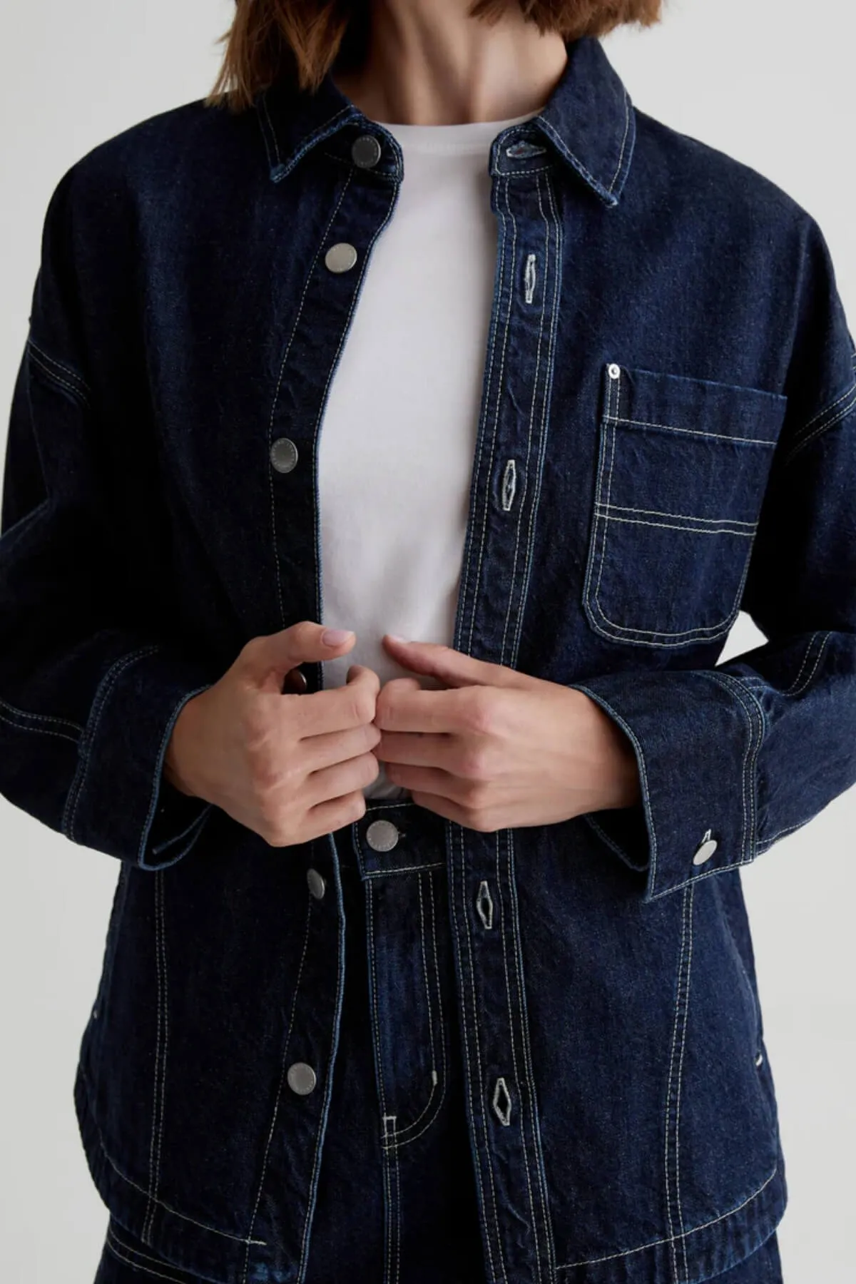 AG Denim Lucien Denim Jacket - Interstellar