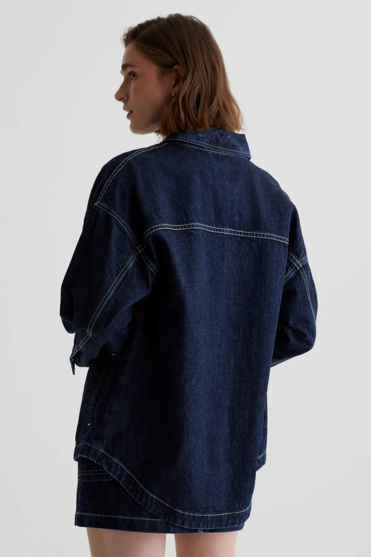 AG Denim Lucien Denim Jacket - Interstellar