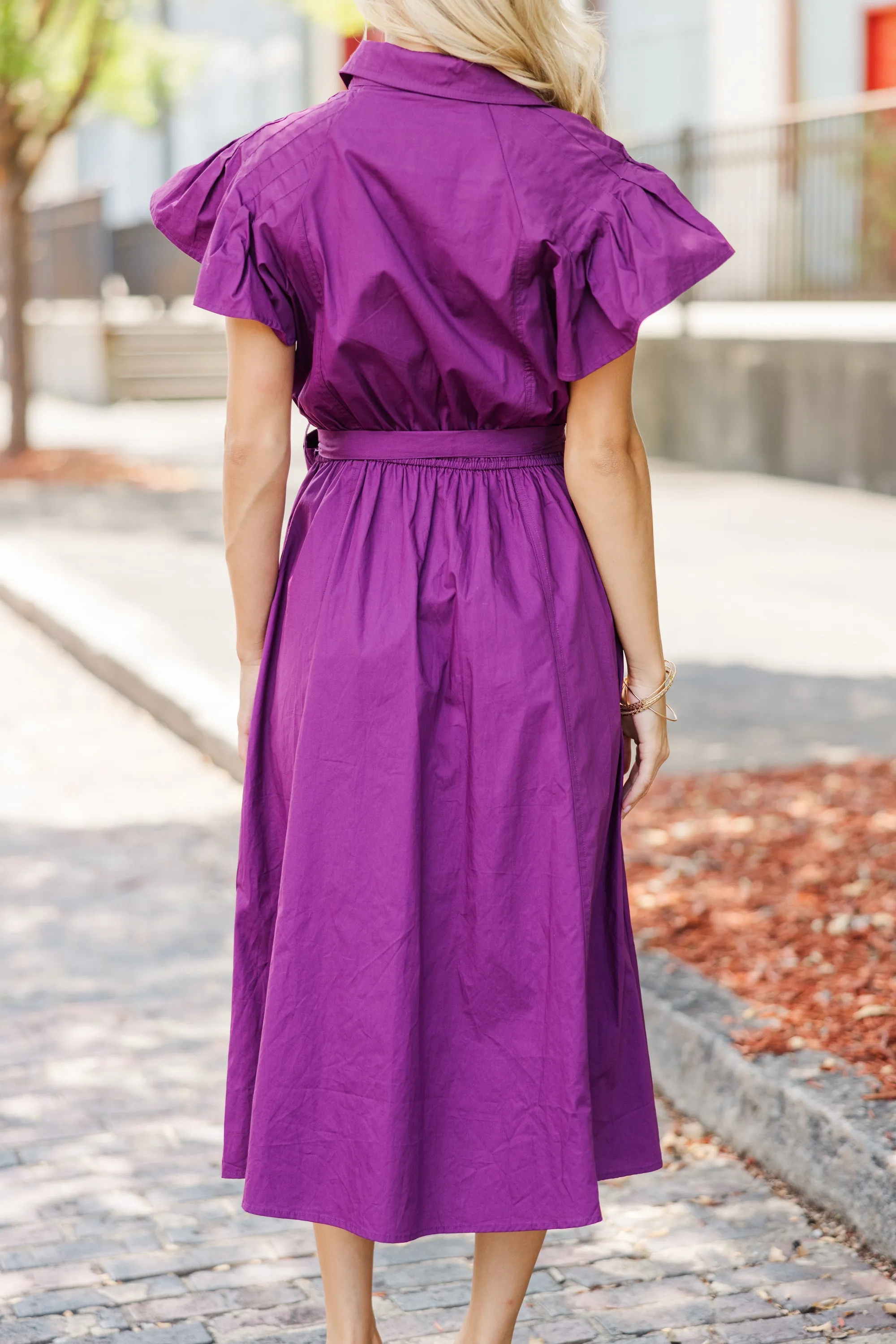 All In A Dream Plum Purple Dress