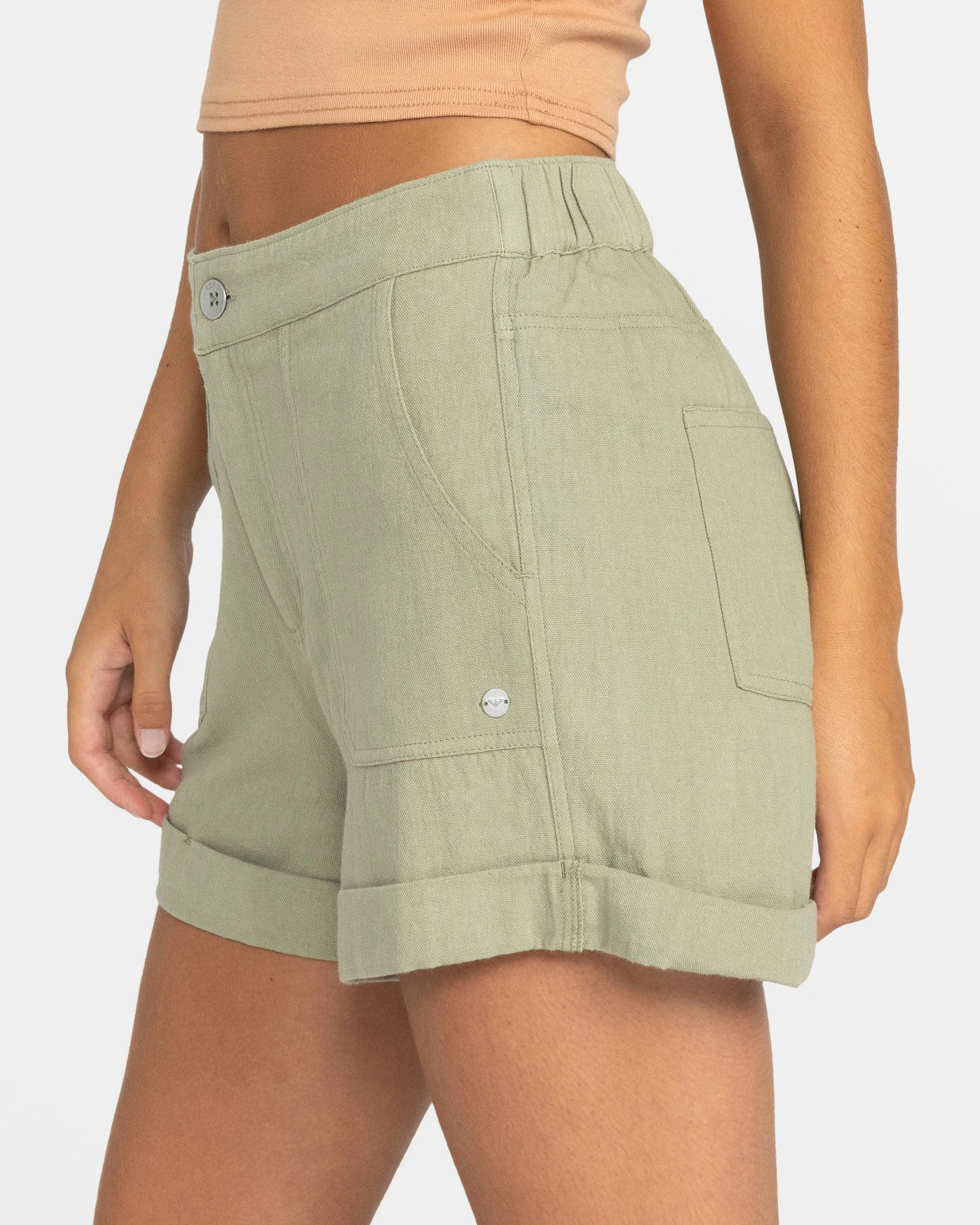 Alta Casual Shorts - Oil Green