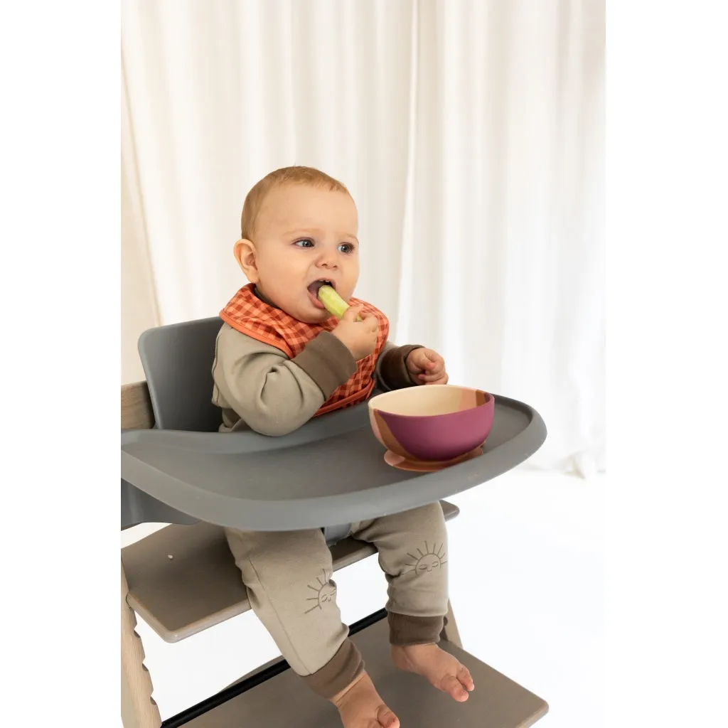 Basic Bib - Sunset Gingham