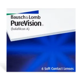 Bausch   Lomb PureVision - 6 Pack Contact Lenses
