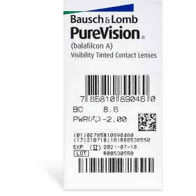 Bausch   Lomb PureVision - 6 Pack Contact Lenses