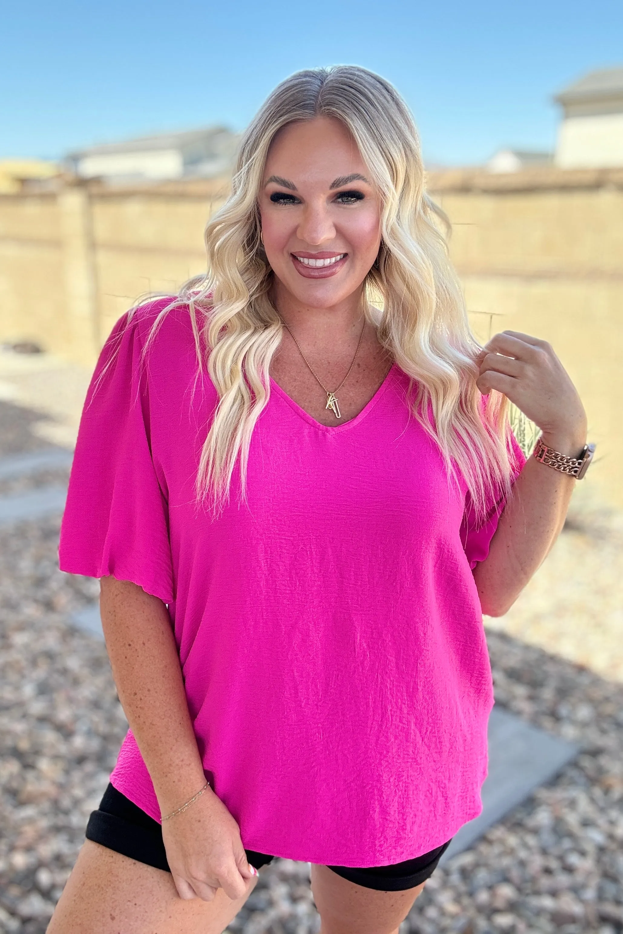 Belong Together Puff Sleeve Blouse