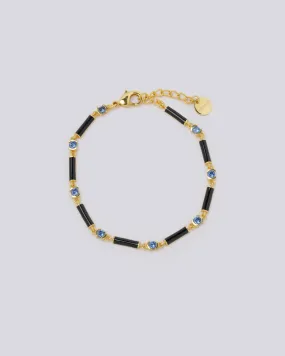Black Enamel Bracelet
