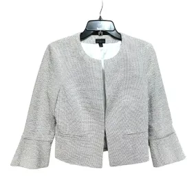 Blazer By Ann Taylor In Grey, Size: 6