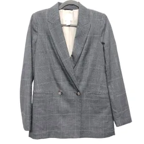 Blazer By H&m In Grey, Size: Xs