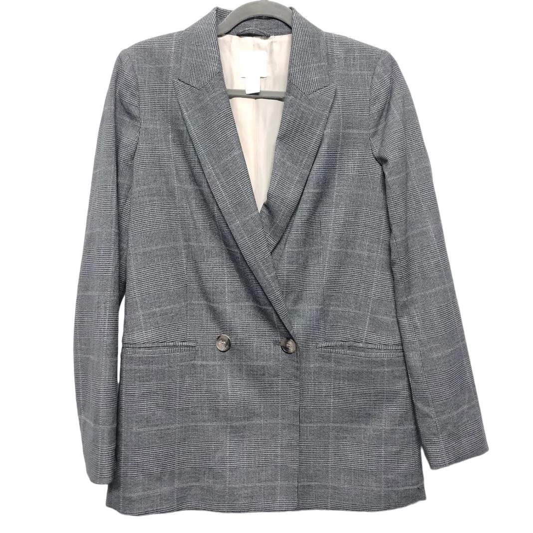 Blazer By H&m In Grey, Size: Xs