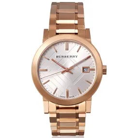 Burberry BU9004 The City Rose Gold 38mm Watch