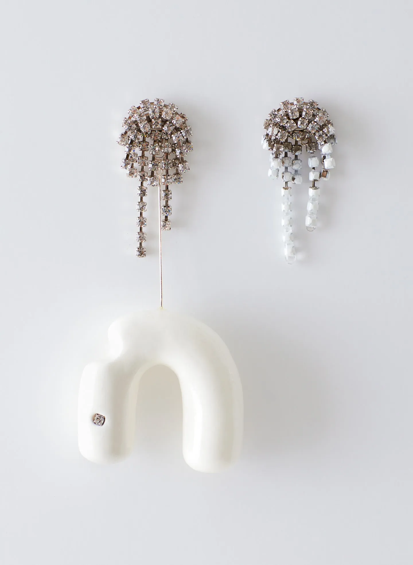 d O n U t s Crystal Earrings - Medium