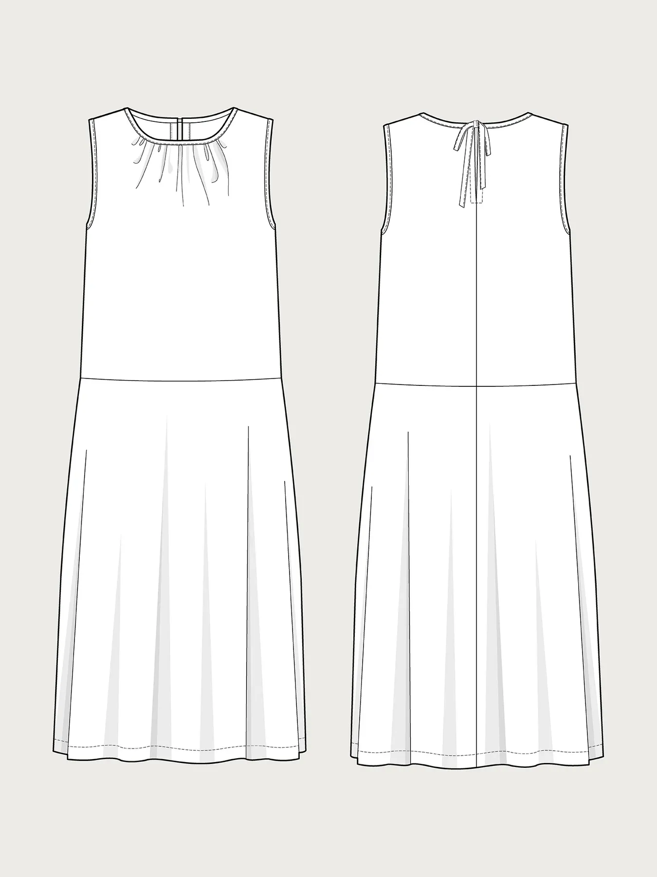 Drop-Waist Dress