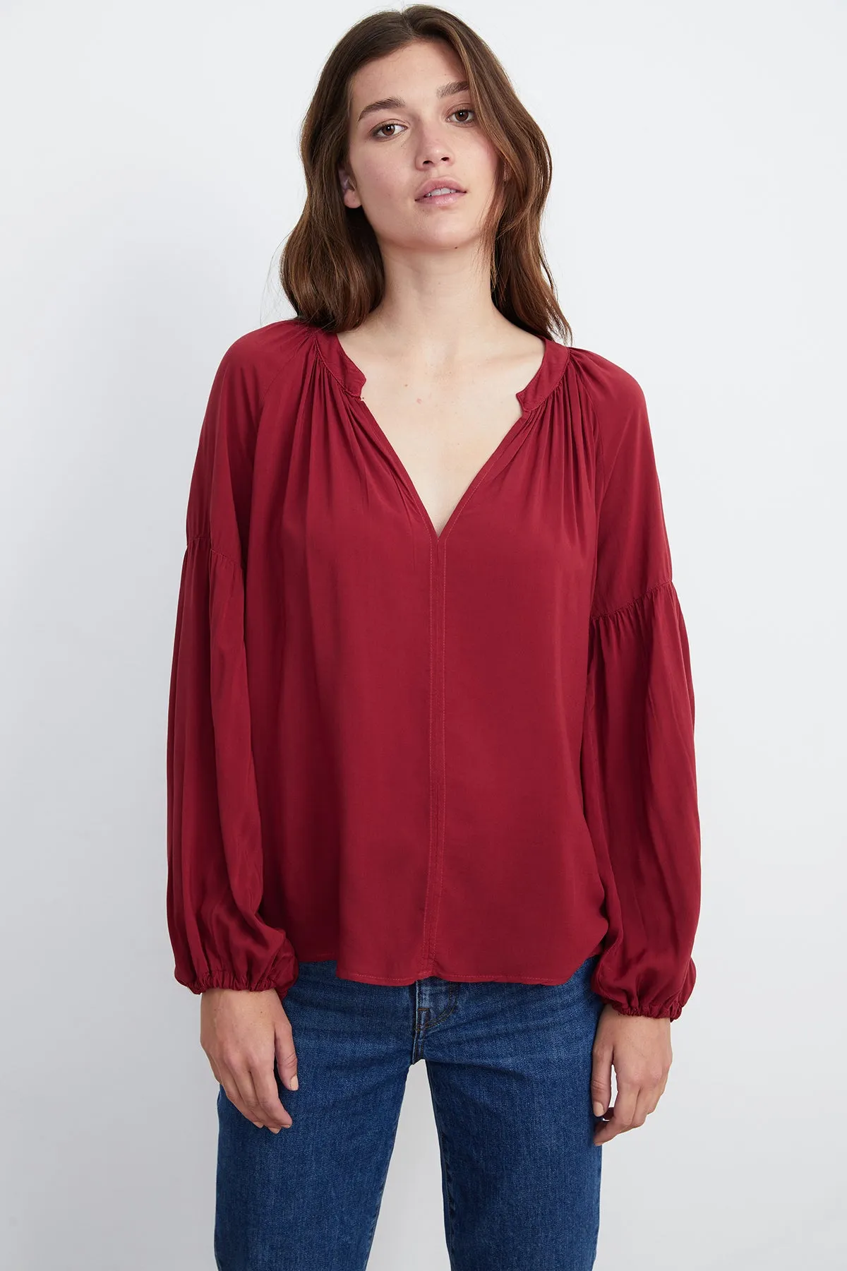 ELAINE PEASANT TOP