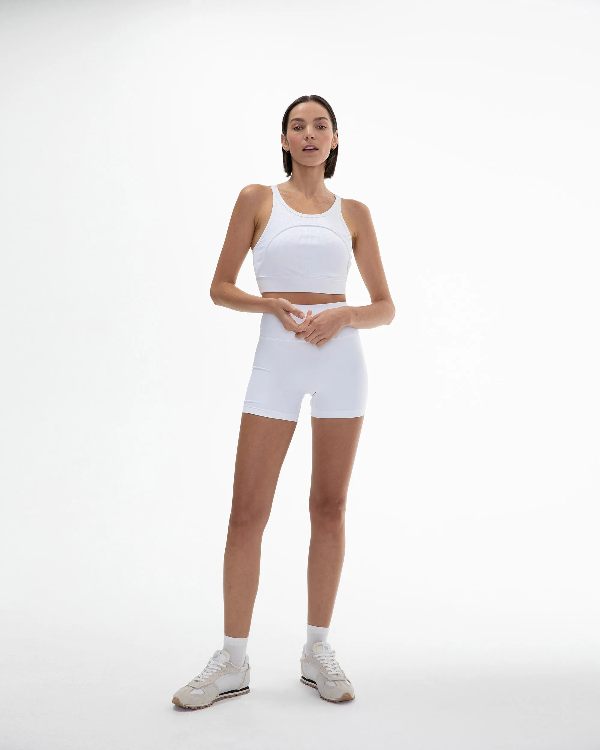 ELON SHORTS WHITE