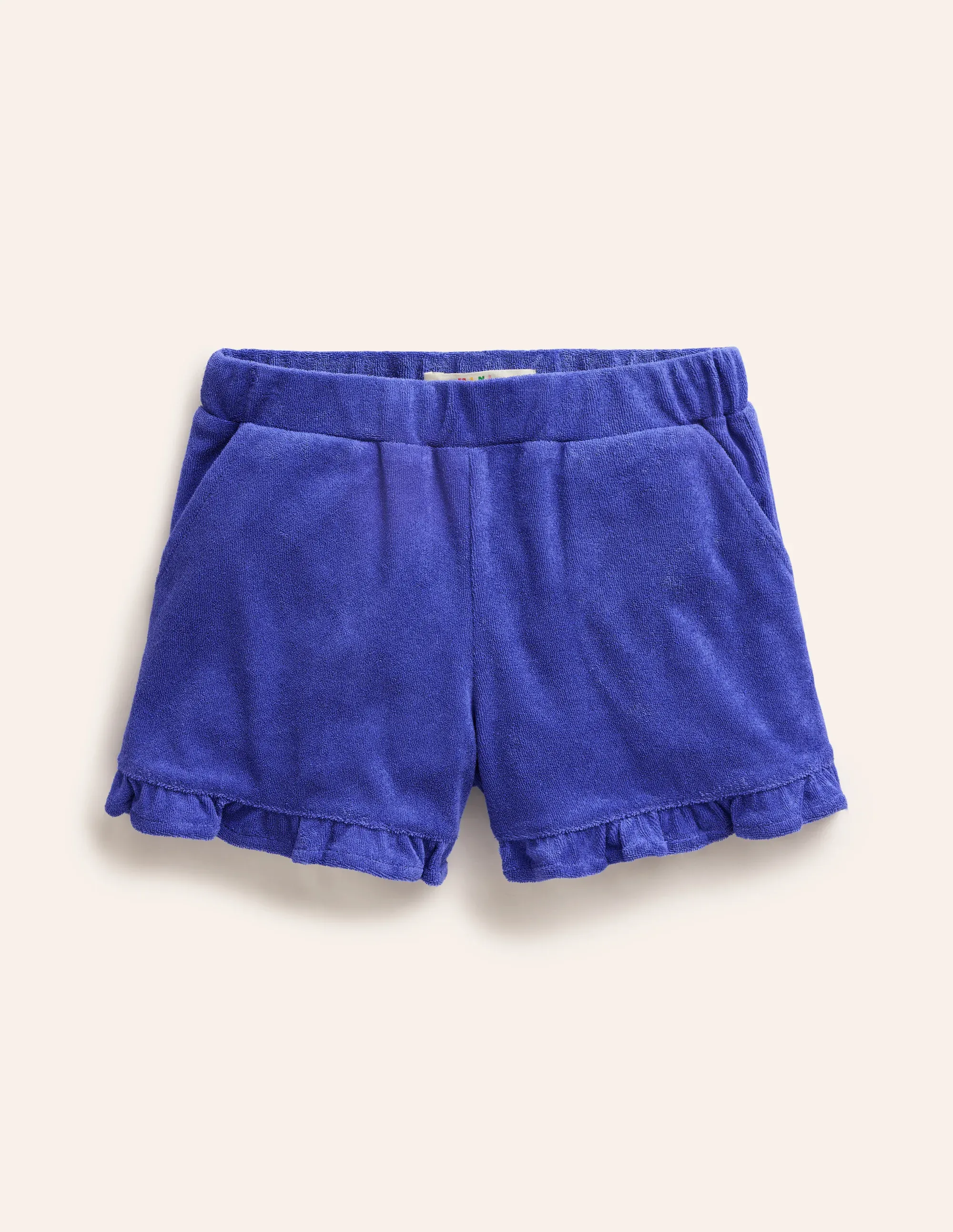 Frill Hem Towelling Shorts
