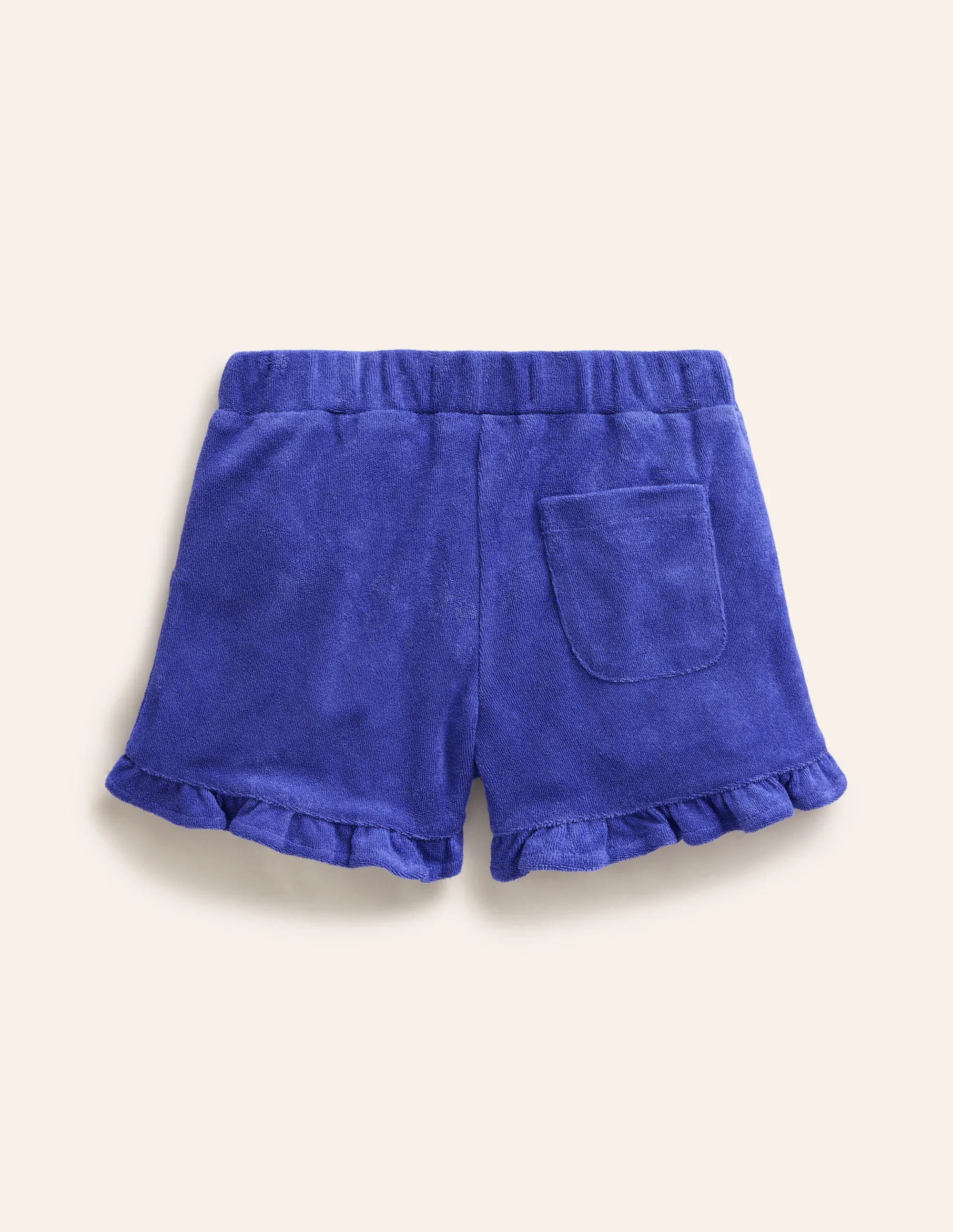 Frill Hem Towelling Shorts