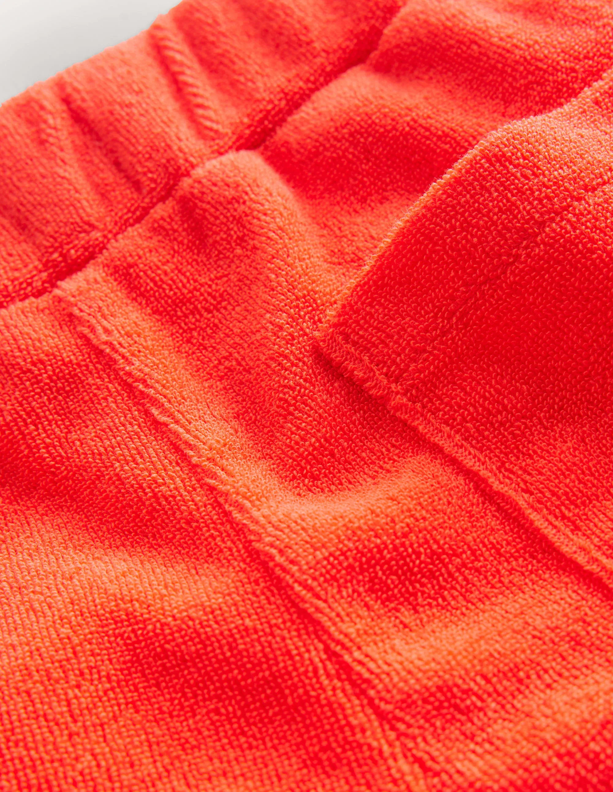 Frill Hem Towelling Shorts