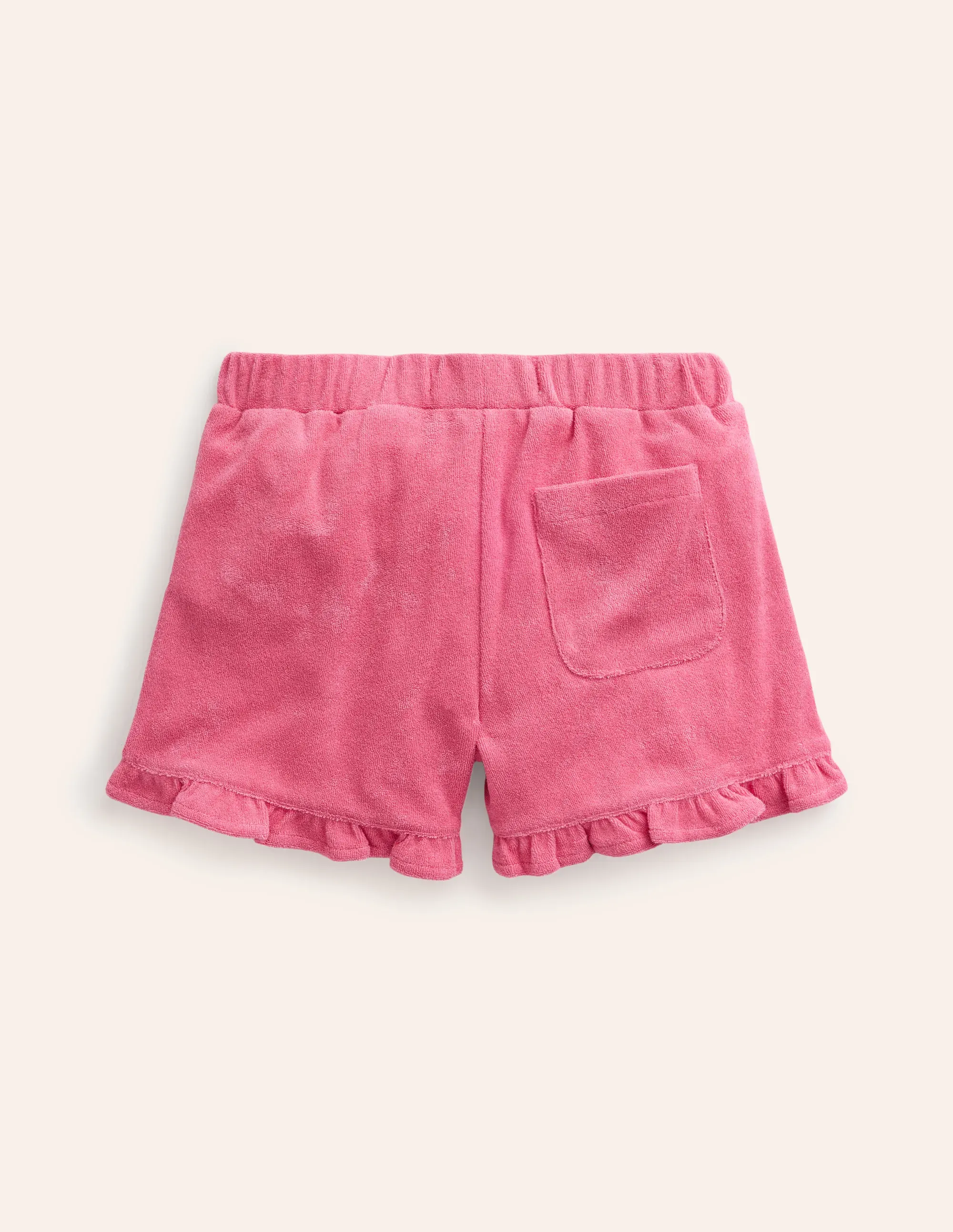 Frill Hem Towelling Shorts