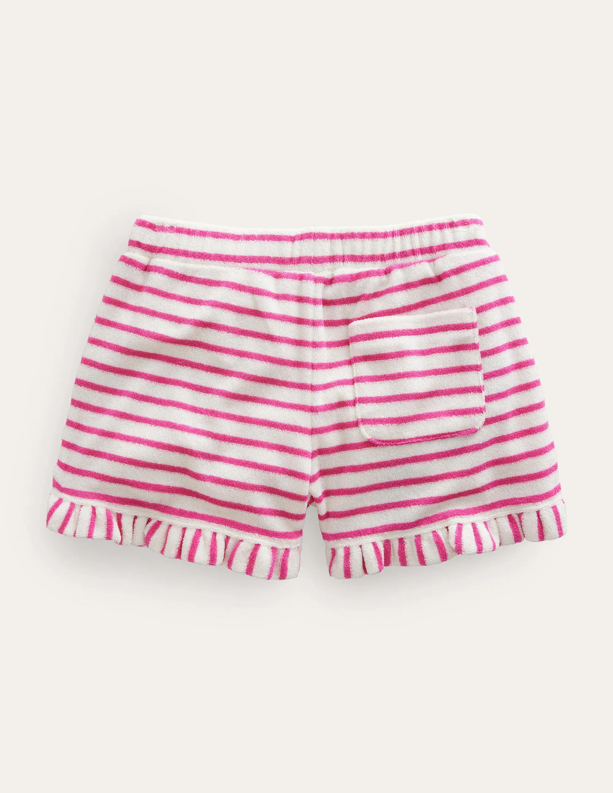 Frill Hem Towelling Shorts