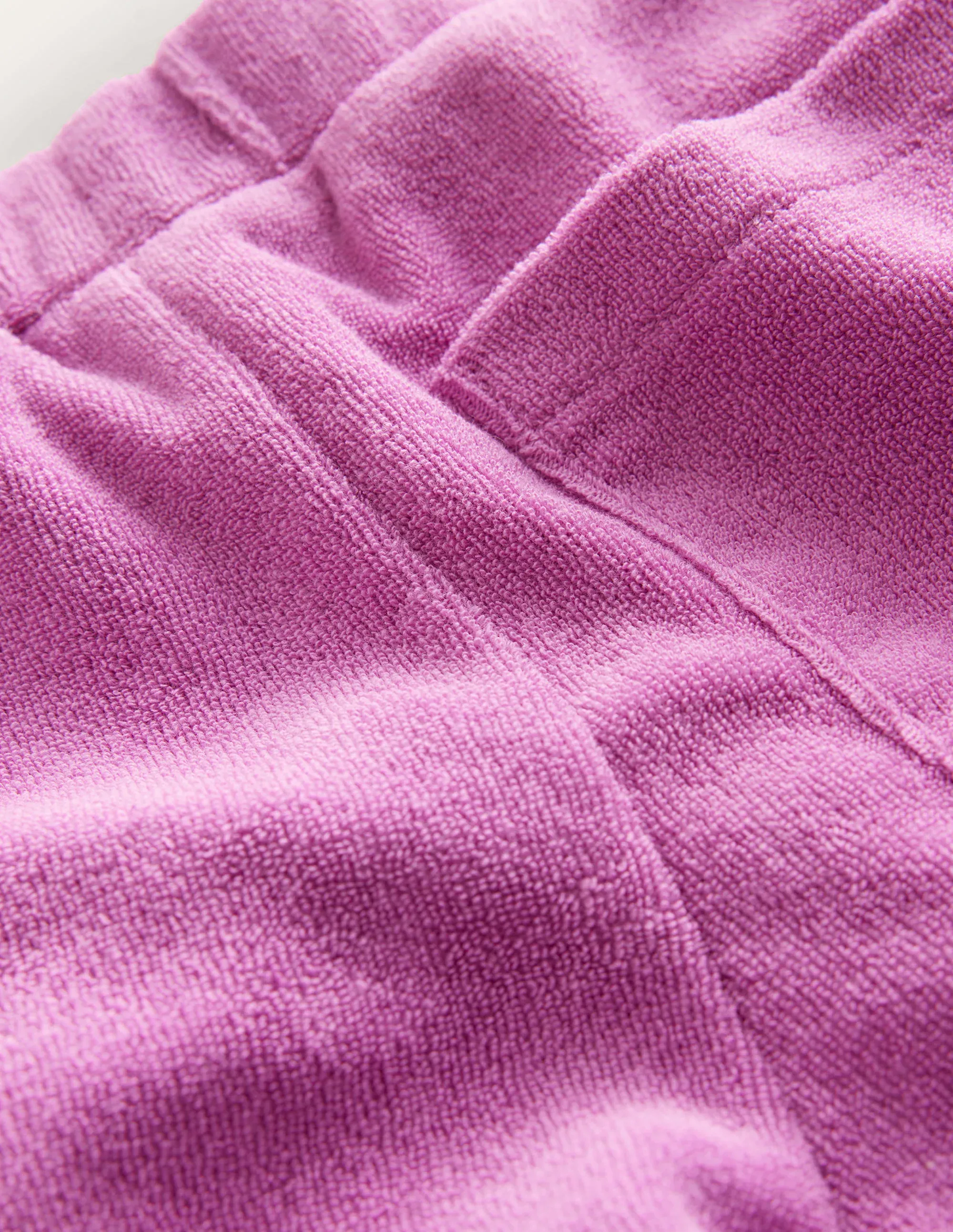 Frill Hem Towelling Shorts
