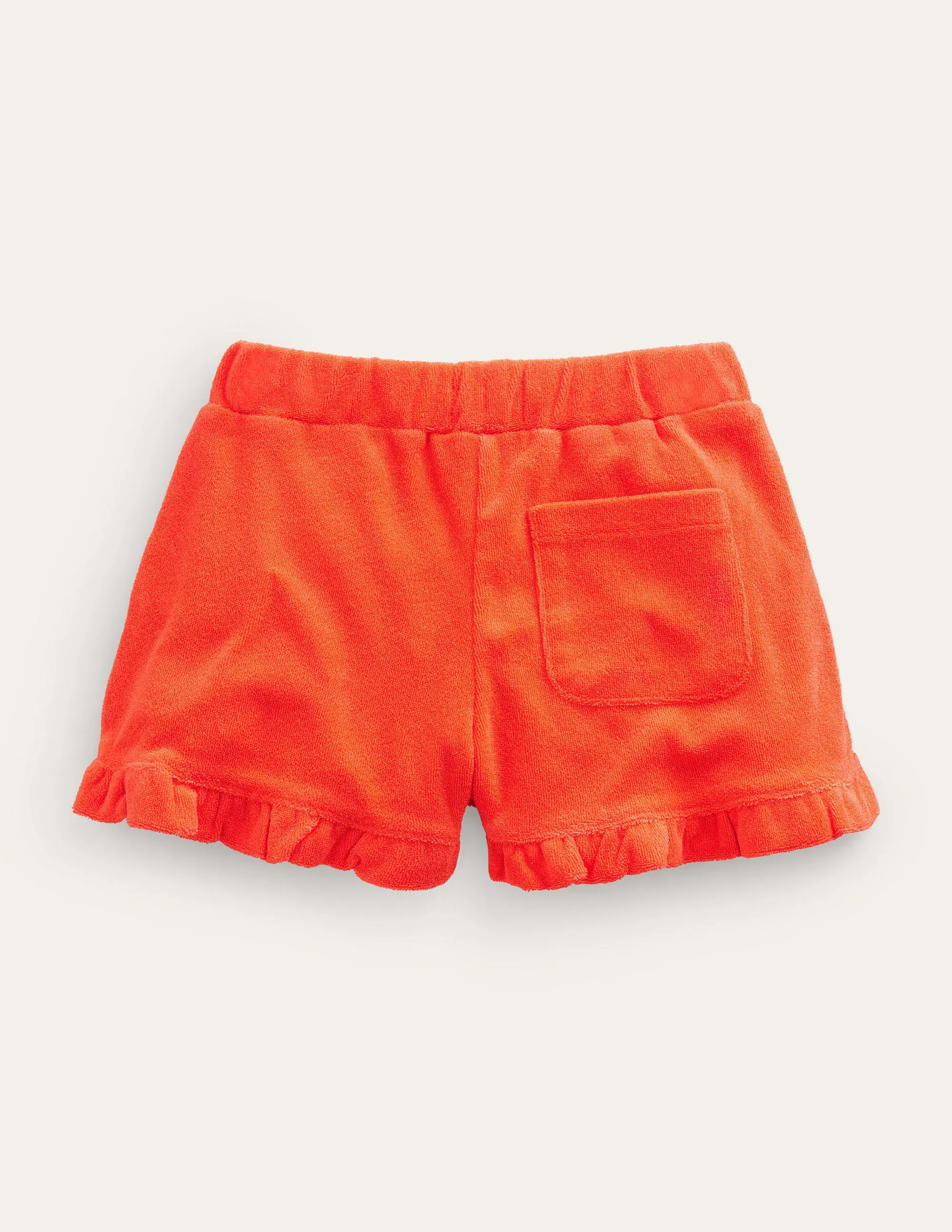 Frill Hem Towelling Shorts