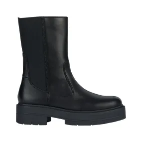 Geox stivaletto da donna con gambale elastico e cerniera D Spherica EC7 nero