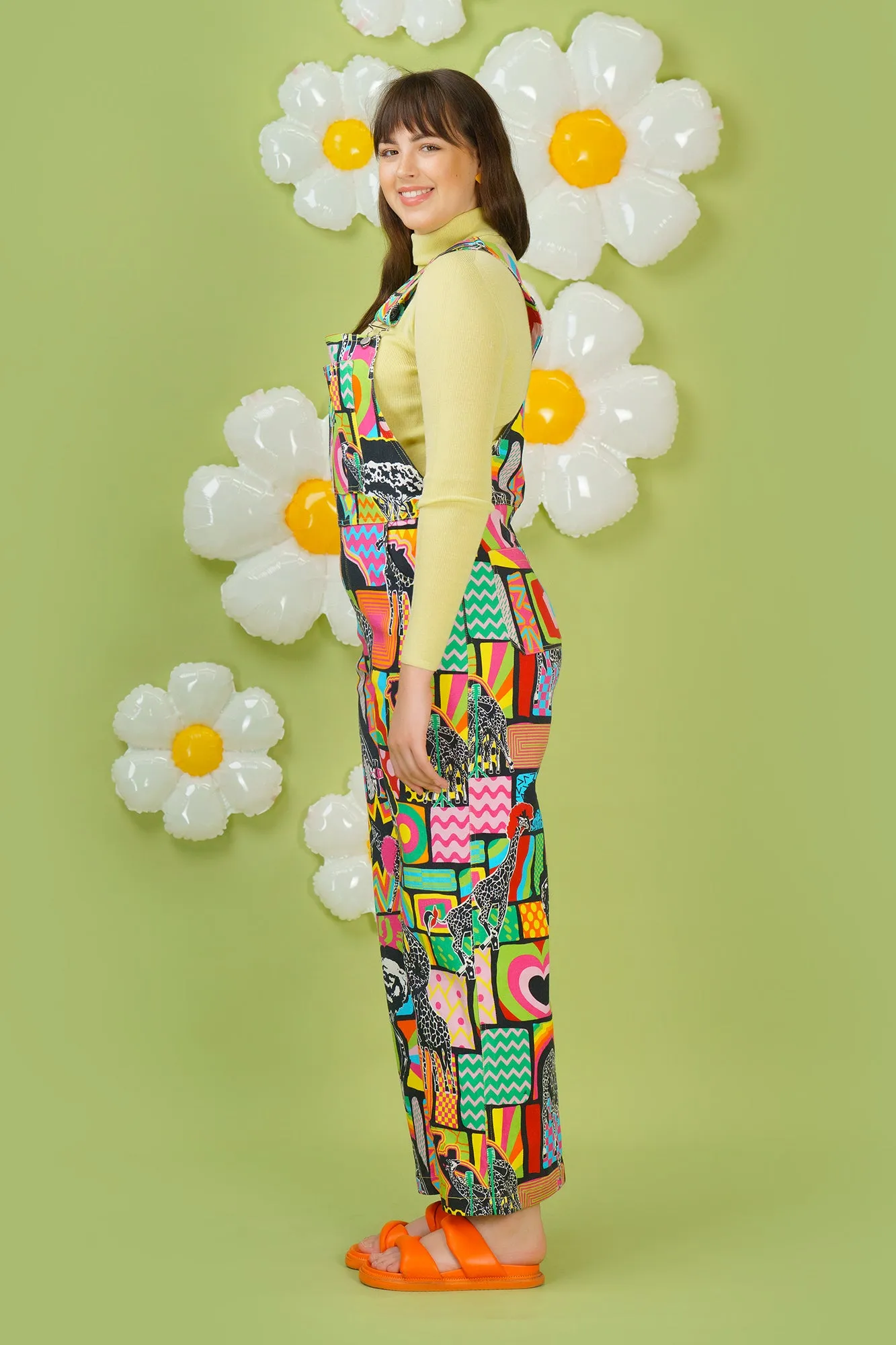 Giraffe-Topia Overalls