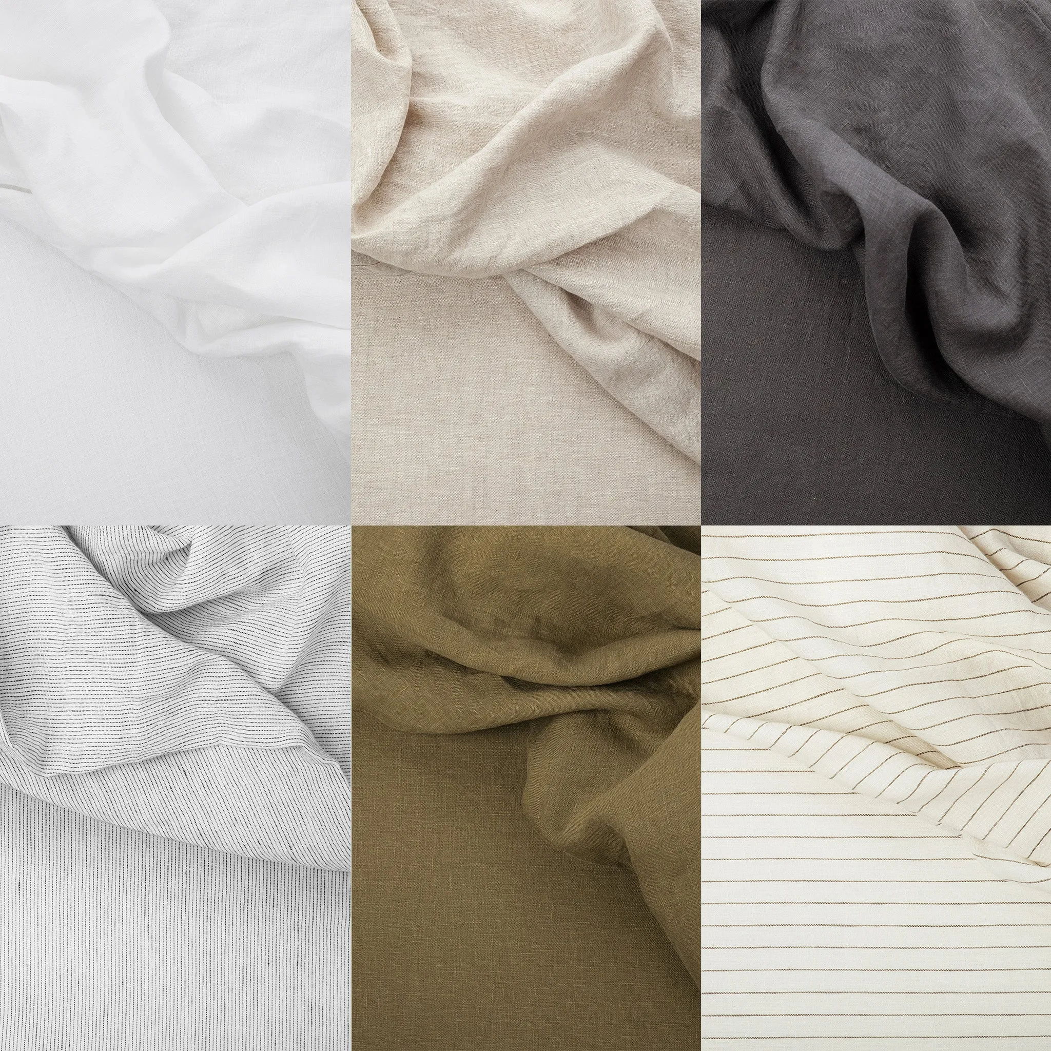 Heveya® Linen Throw Pillow Bundle