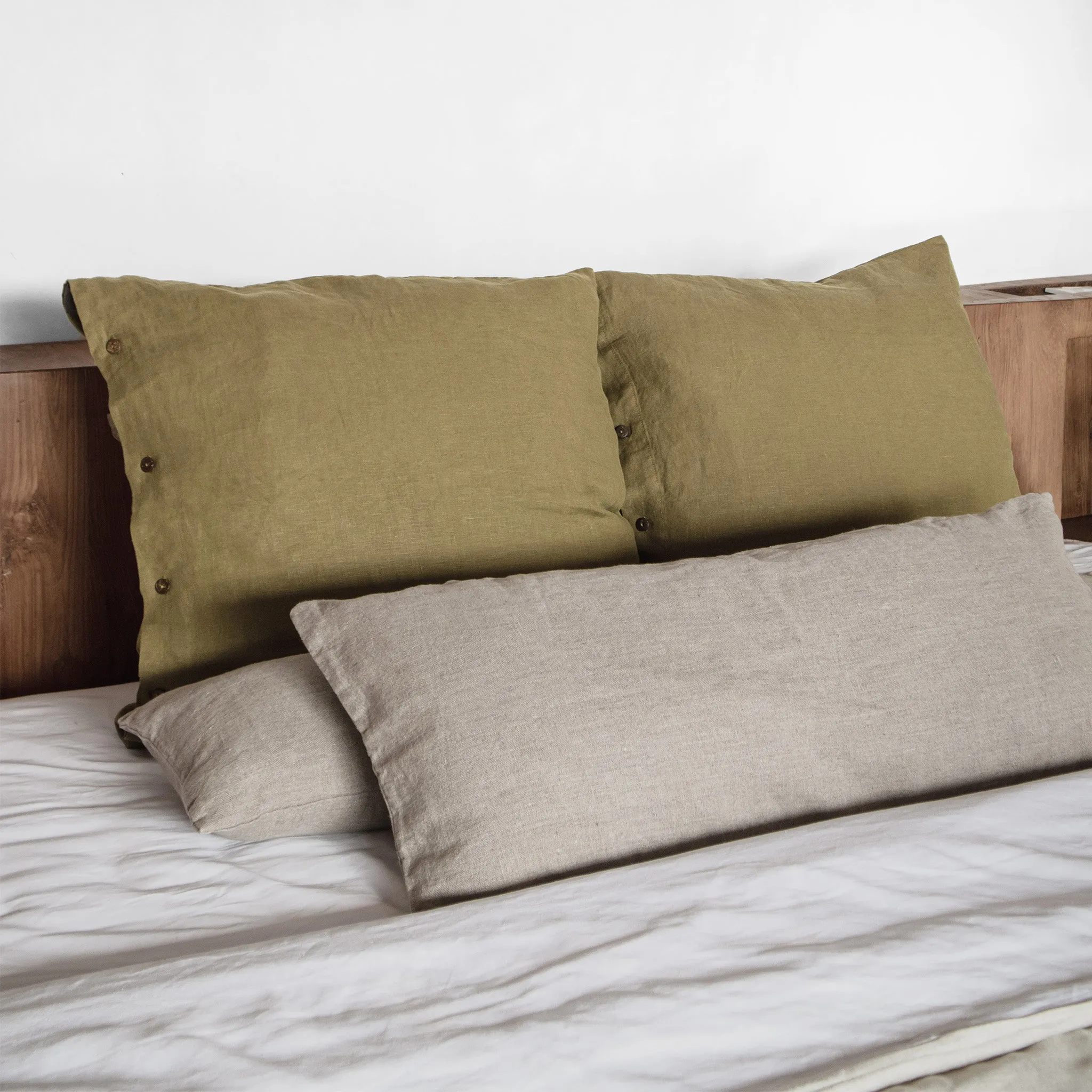 Heveya® Linen Throw Pillow Bundle