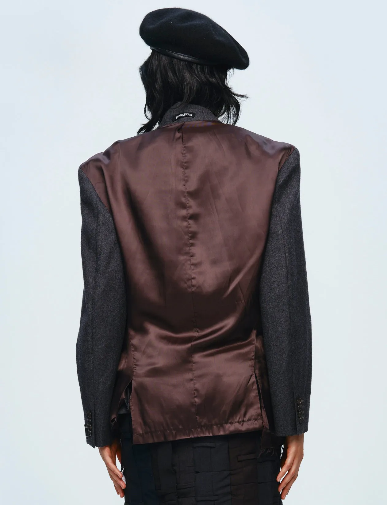 Inside out blazer jacket