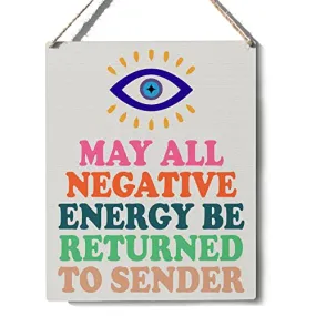 Inspirational Evil Eye Sign Decor