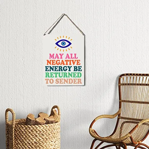Inspirational Evil Eye Sign Decor