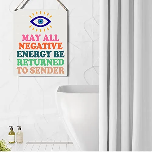 Inspirational Evil Eye Sign Decor