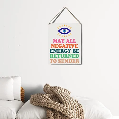 Inspirational Evil Eye Sign Decor