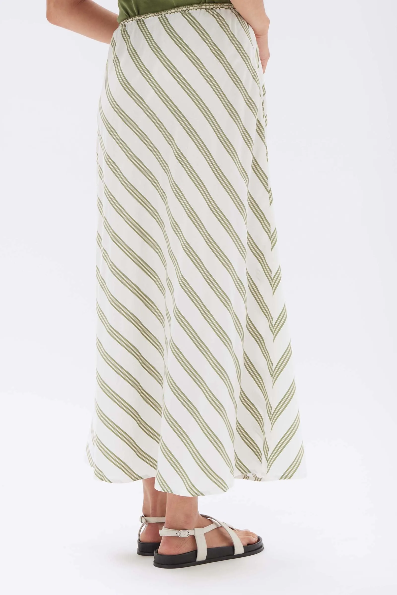 Isola Stripe Skirt