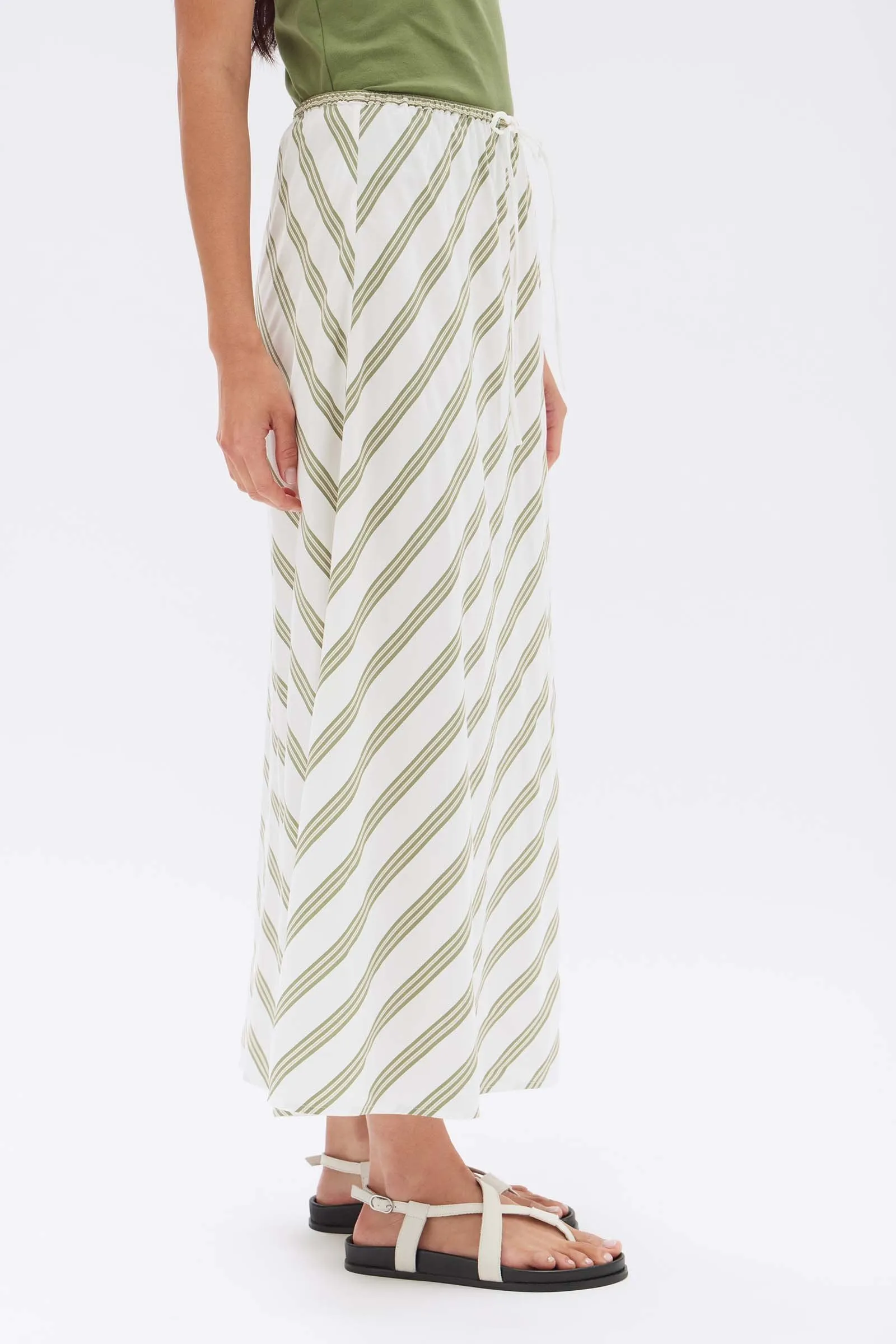 Isola Stripe Skirt