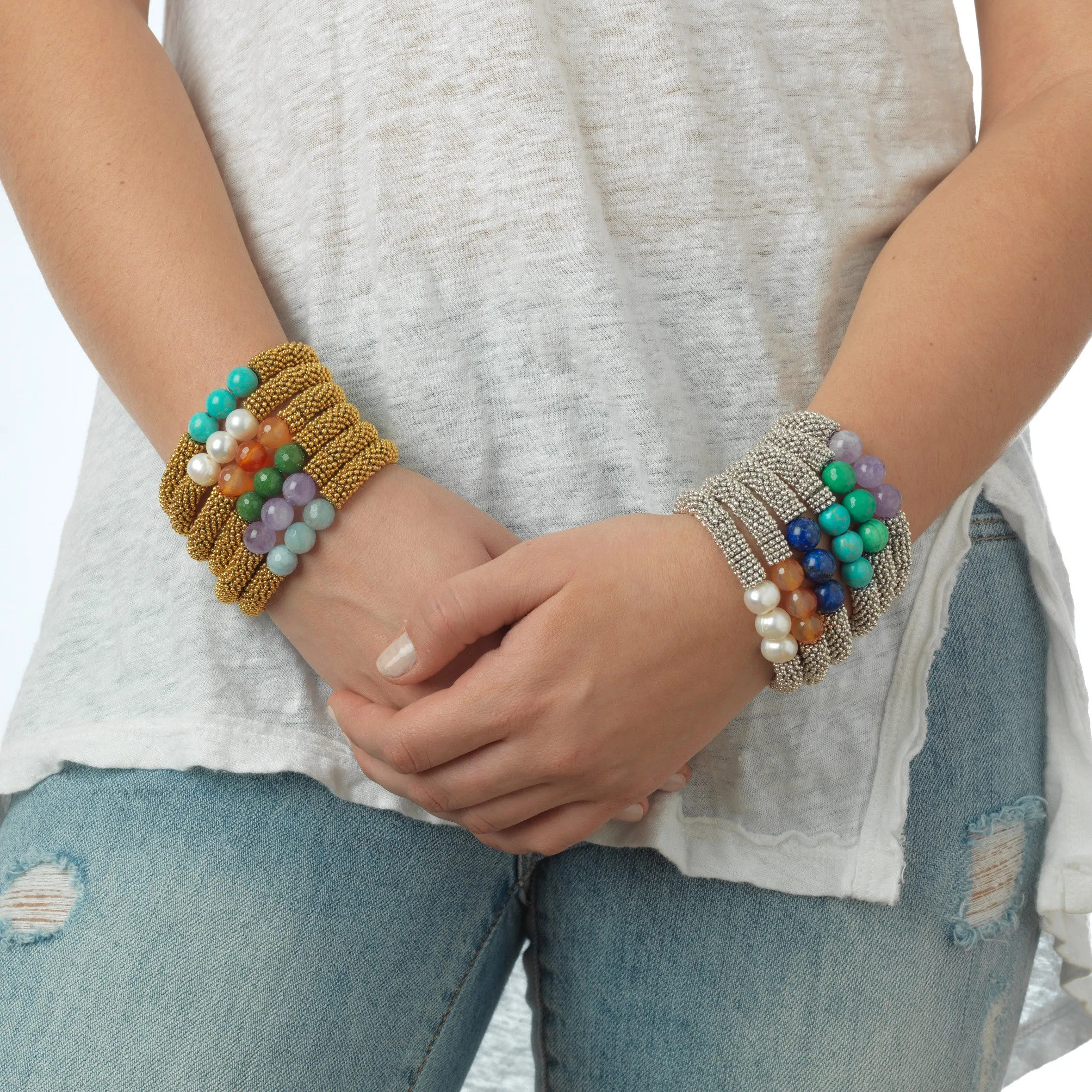 July Accent Bracelet In Silver