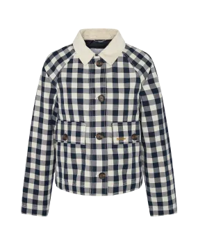 Maddison Gingham Casual Jacket - Multi