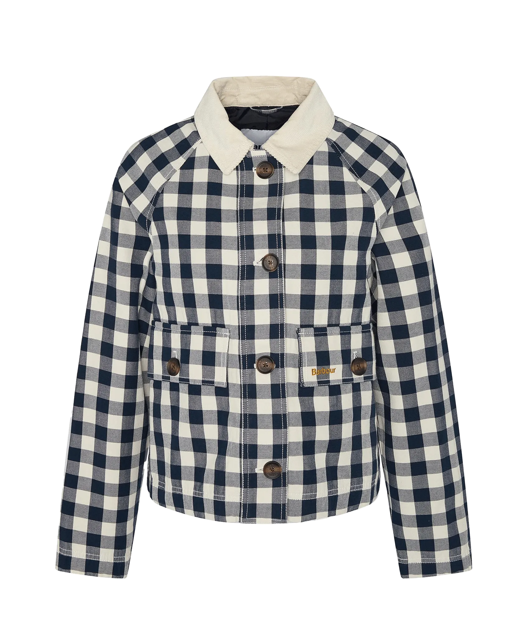 Maddison Gingham Casual Jacket - Multi