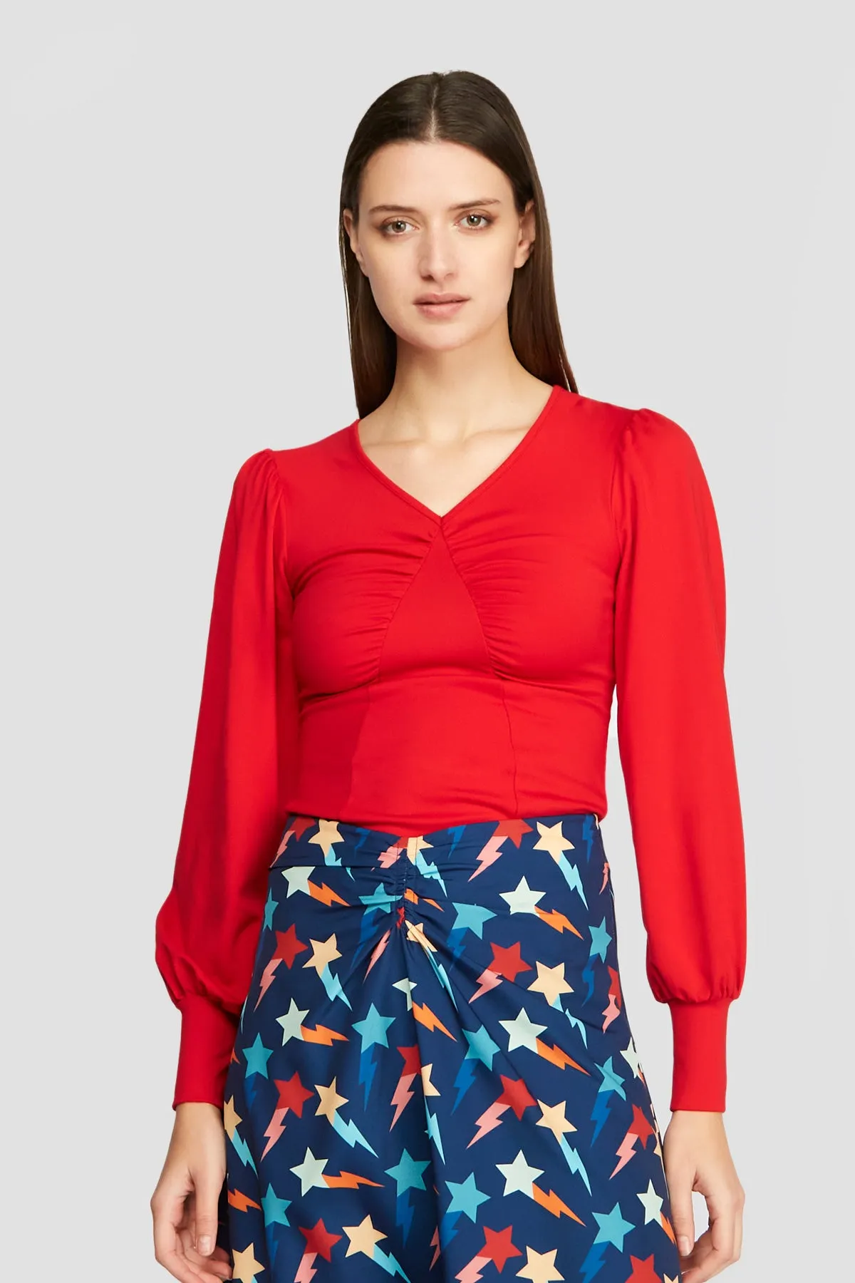 Minueto Red Parachute Bodysuit