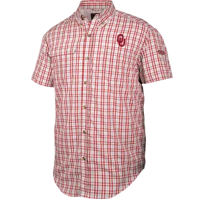 Oklahoma Gingham Plaid Wingshooter's Shirt S/S
