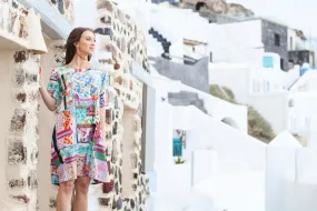 Orientique Zakynthos Dress Contemporary Print