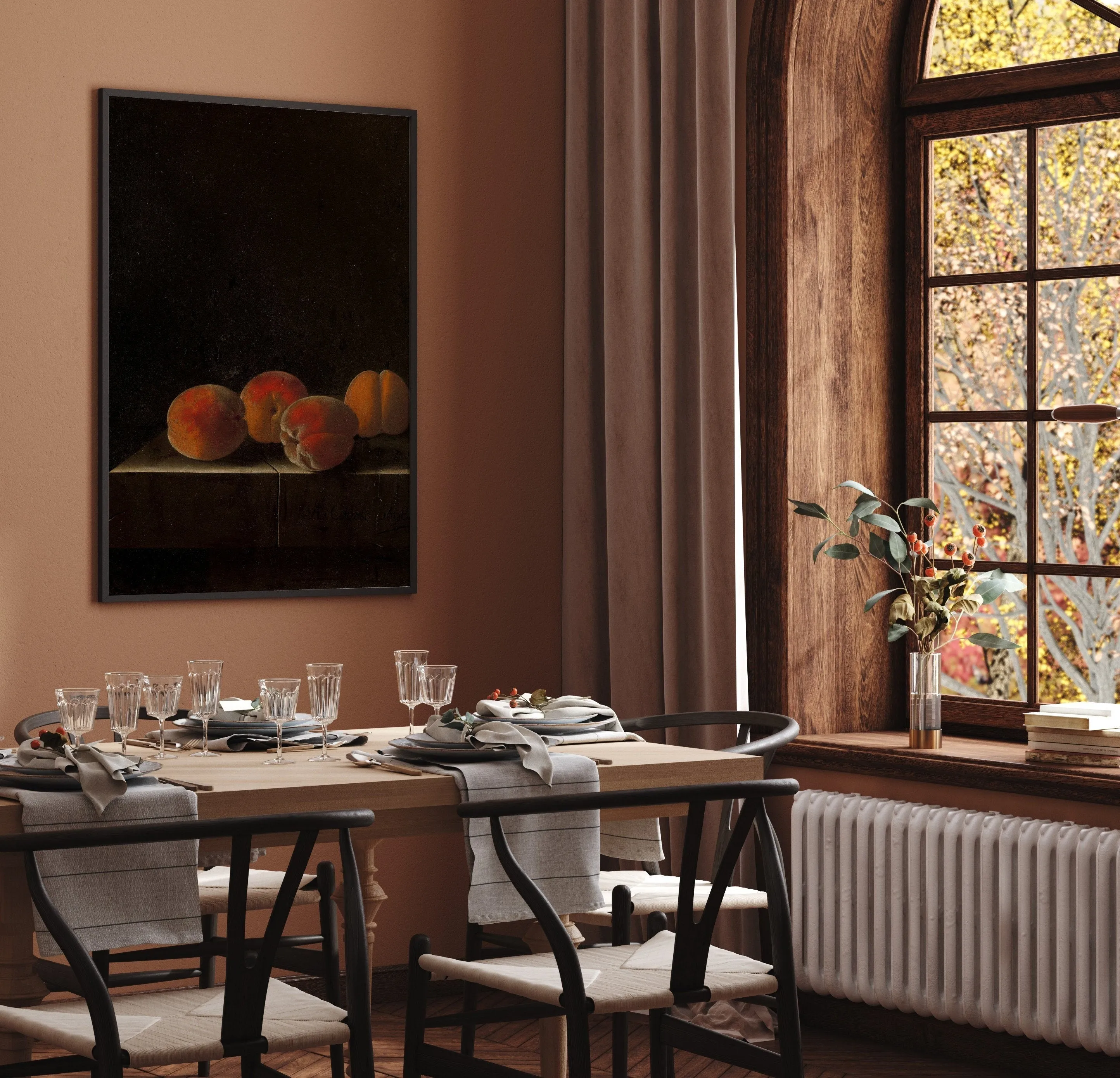 Peaches Kitchen Wall Art