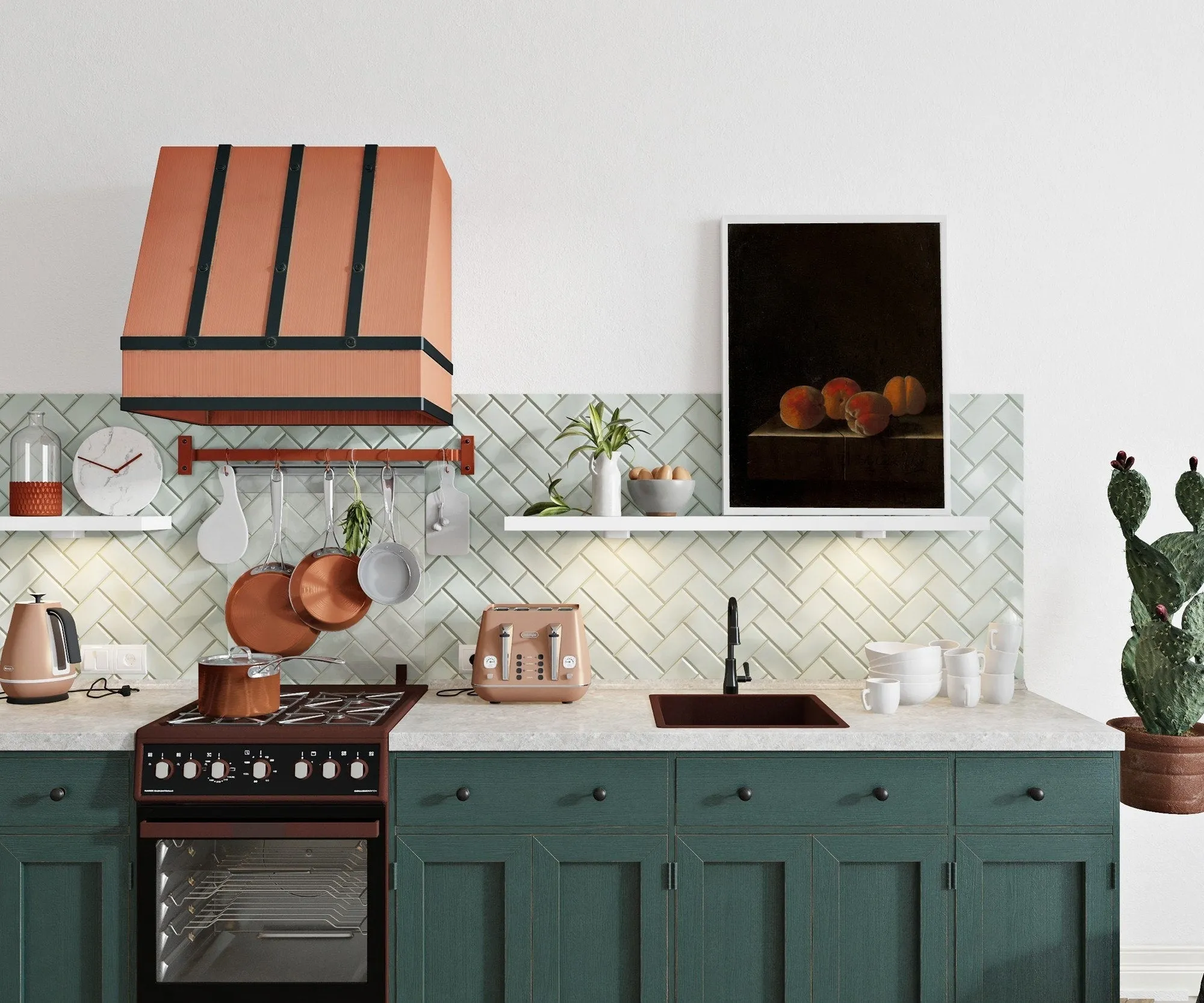 Peaches Kitchen Wall Art