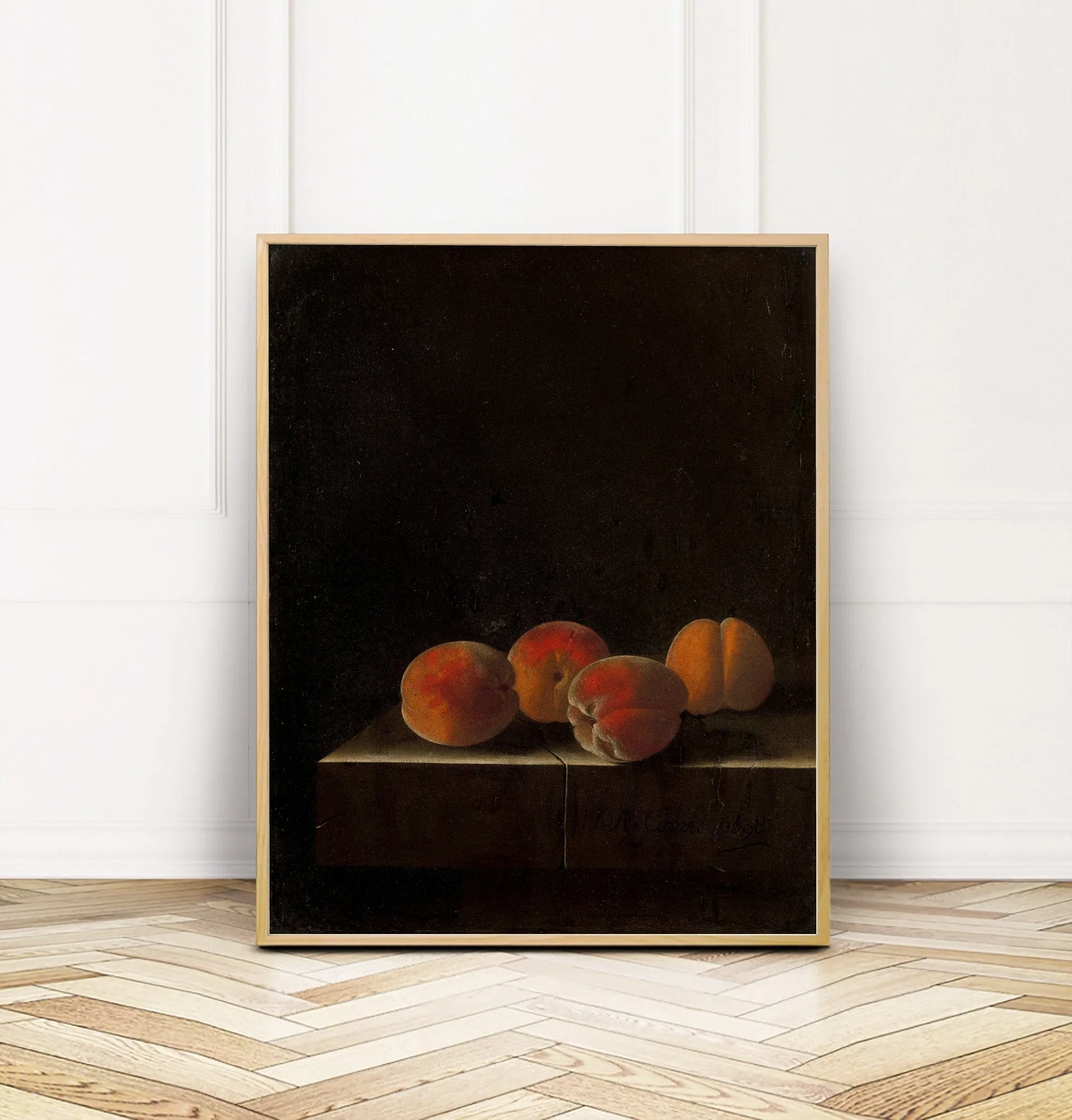 Peaches Kitchen Wall Art