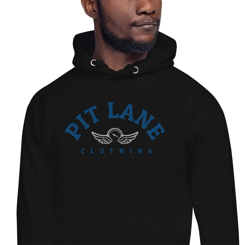 PIT LANE CLOTHING Embroidered Heavyweight Hoodie