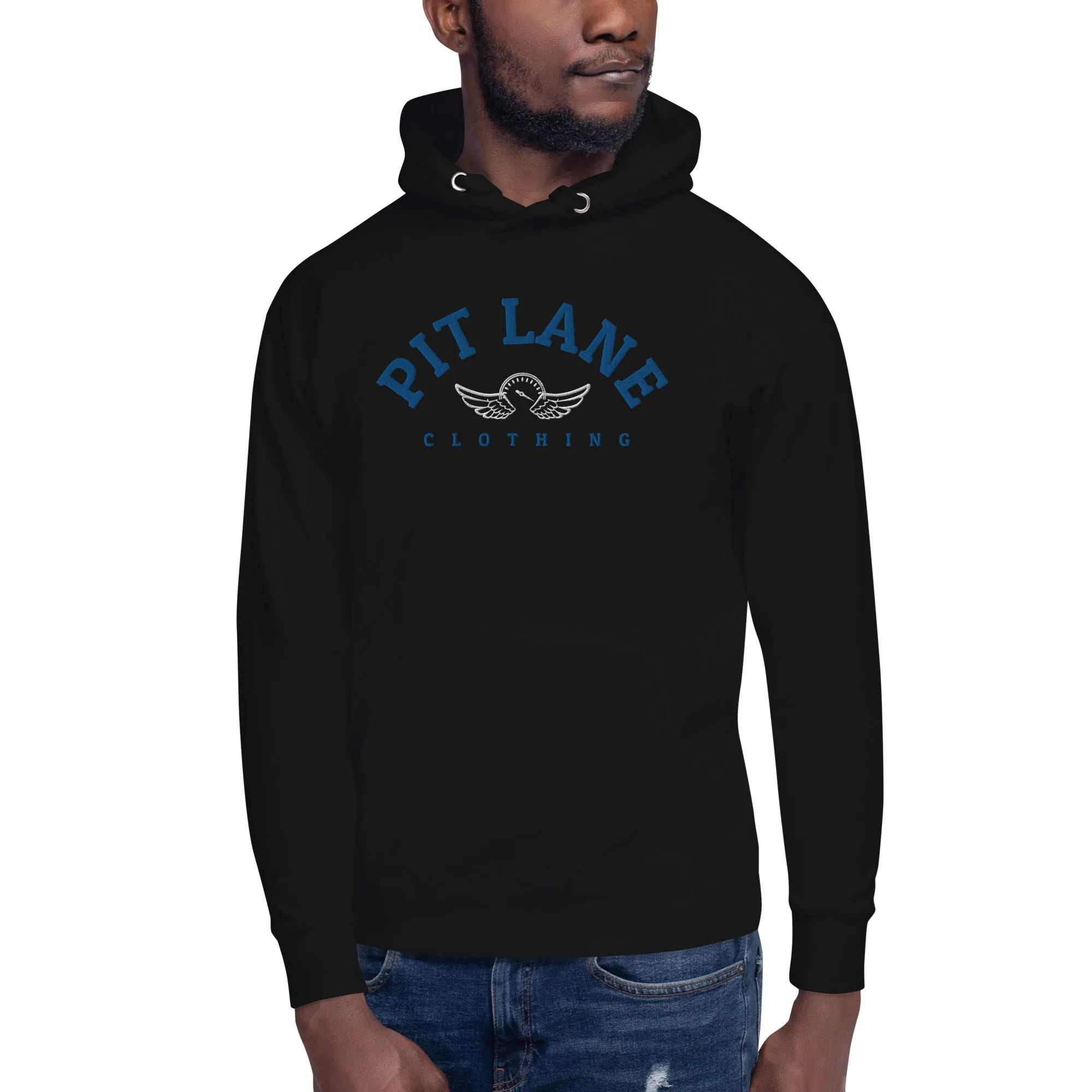 PIT LANE CLOTHING Embroidered Heavyweight Hoodie