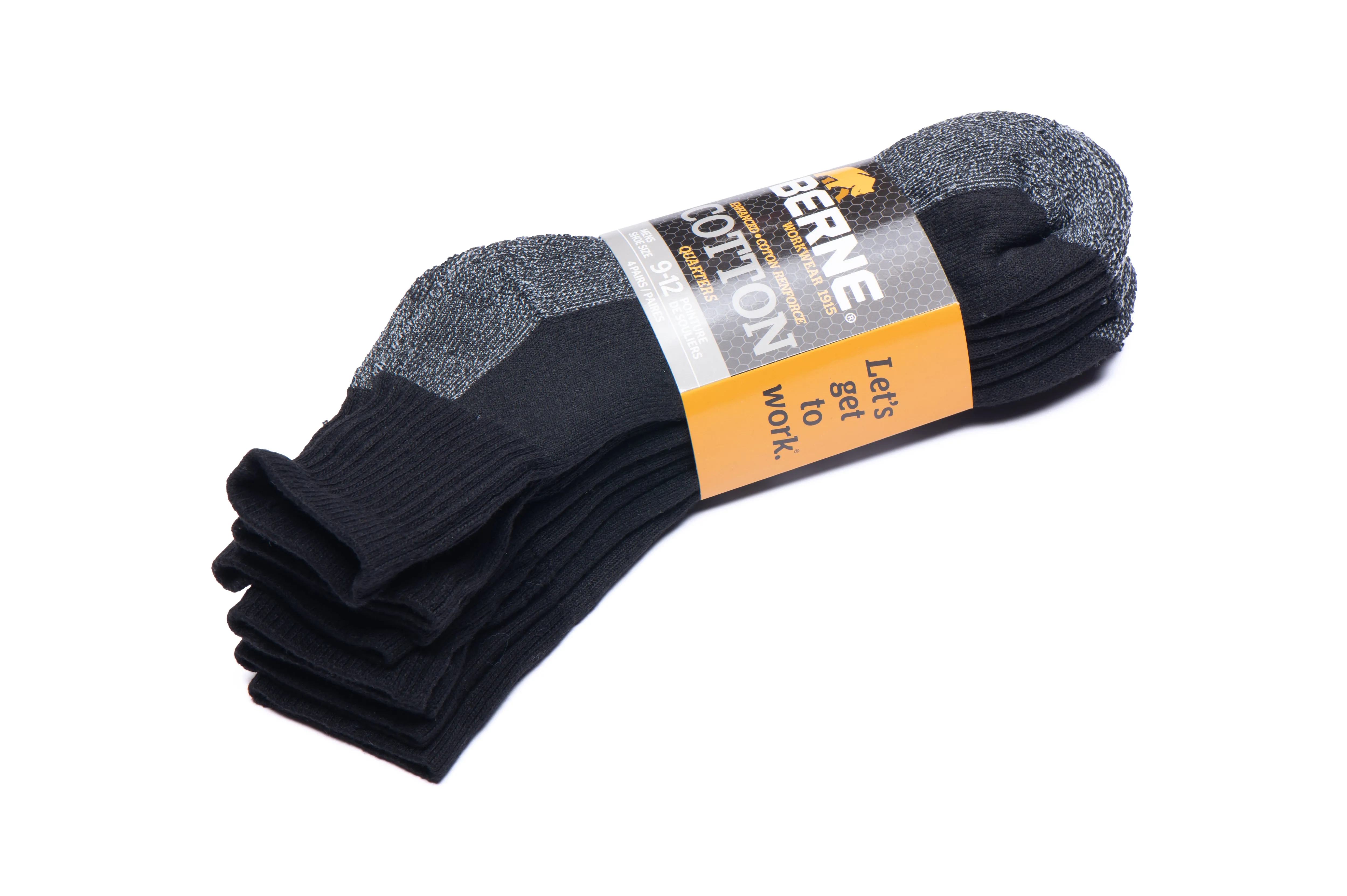 Quarter Socks (4 pk) - S920BQBLK BUY 2, SAVE $5