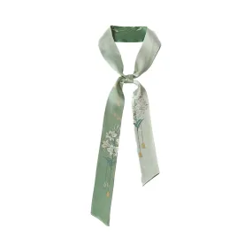 "Lily" Silk Twilly Scarf